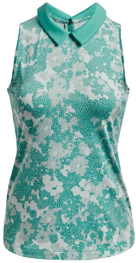 Under Armour Zinger Rise Sleeveless women's polo, green