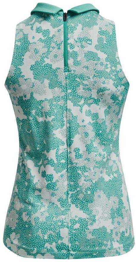 Under Armour Zinger Rise Sleeveless women's polo, green