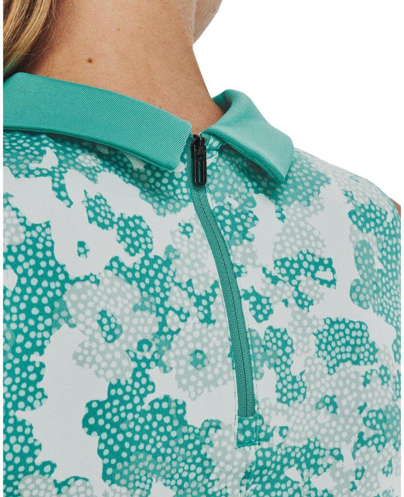 Under Armour Zinger Rise Sleeveless women's polo, green