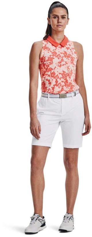 Under Armour Zinger Rise Sleeveless women's polo, orange