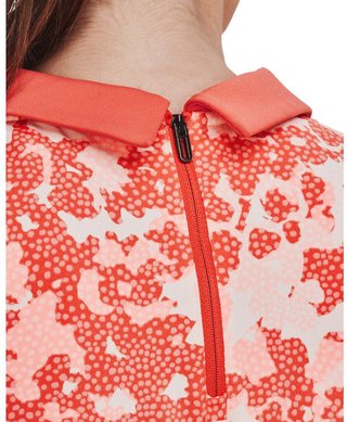Under Armour Zinger Rise Sleeveless women's polo, orange