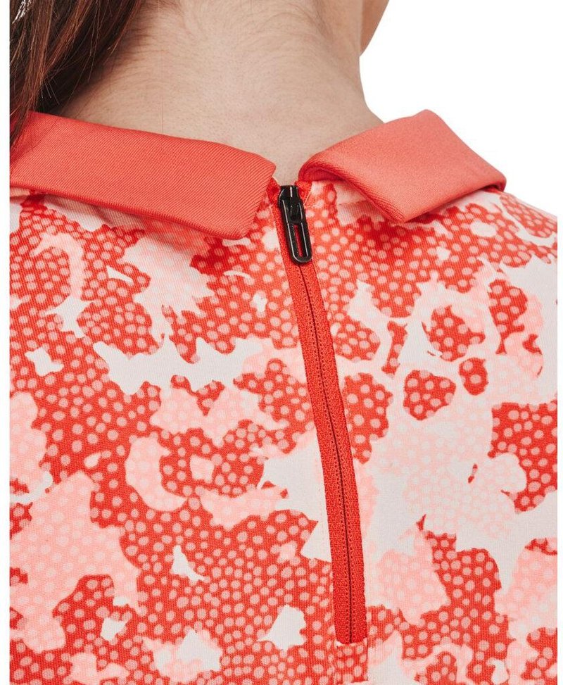 Under Armour Zinger Rise Sleeveless women's polo, orange