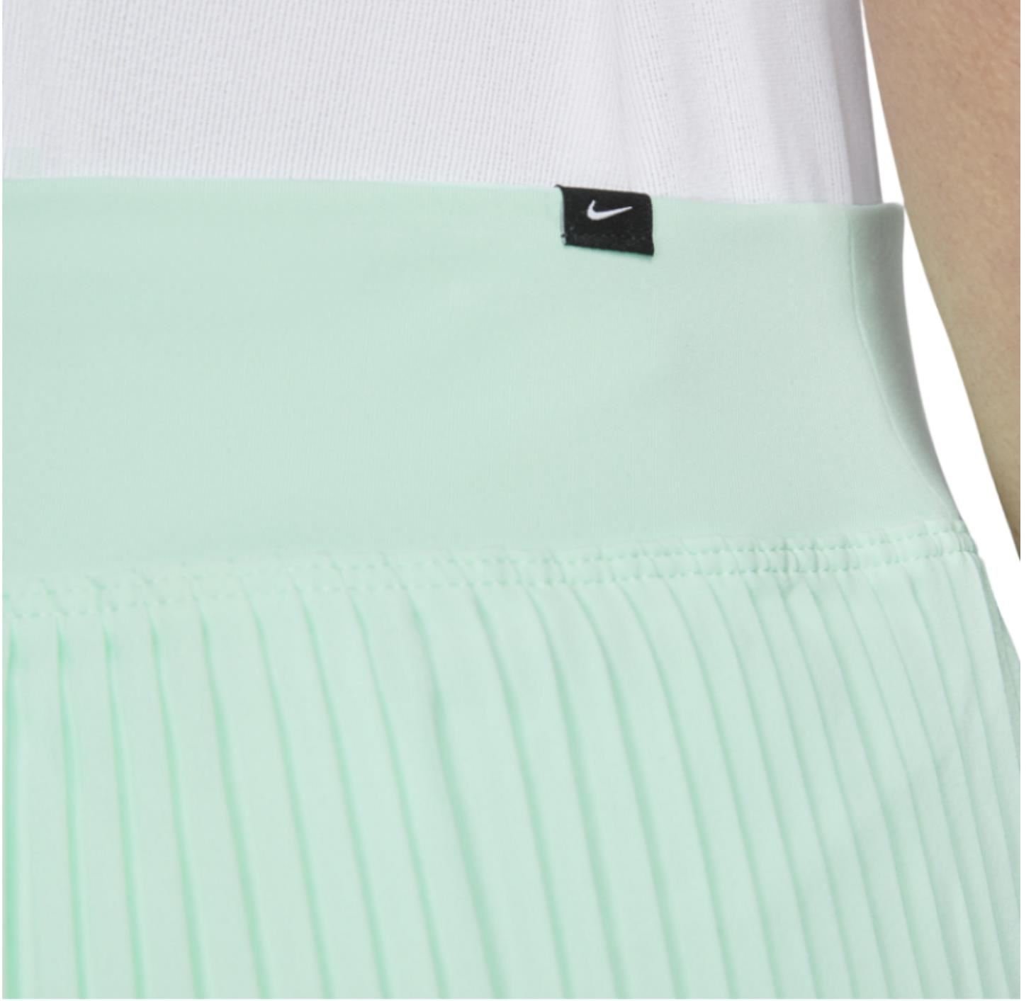 Nike Ace Pleated women's shorts, mint foam