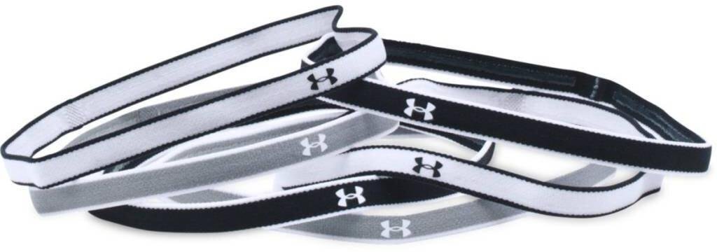 Under Armour Mini Headbands (6-Pack), black