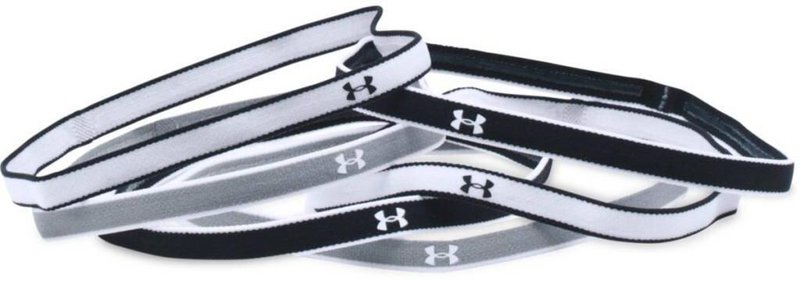 Under Armour Mini Headbands (6-Pack), black