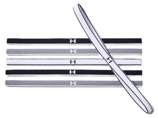 Under Armour Mini Headbands (6-Pack), black