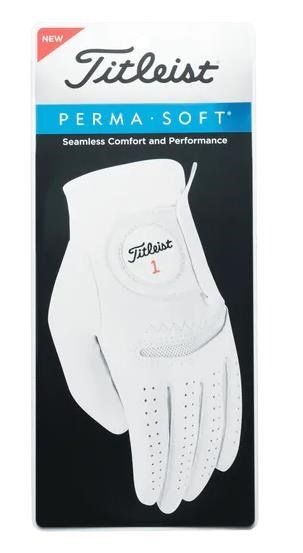Titleist Perma-Soft ladies golf glove, white