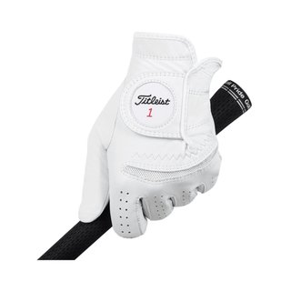 Titleist Perma-Soft Cadet mens golf glove, white