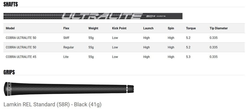 Cobra AIR-X men's fairway wood