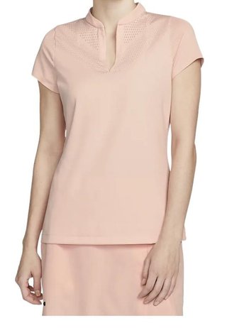 Nike Dri-FIT ADV Ace women's polo, light orange