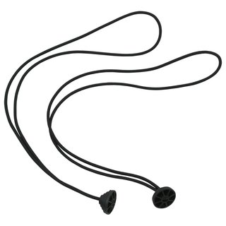 JuCad Elastic Band for bag support (2PC) for Titanium/Stainless Steel Caddys, black