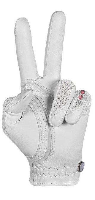 Zoom Zoom Sun Style ladies golf glove, white