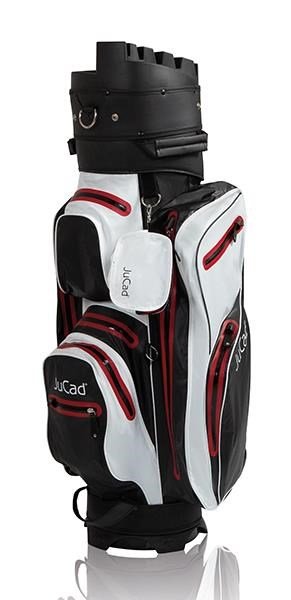 JuCad Manager Dry cart bag, black/white/red
