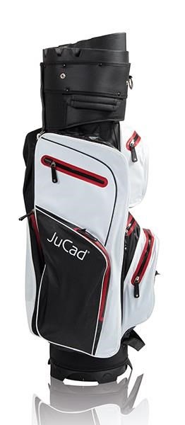 JuCad Manager Dry cart bag, black/white/red