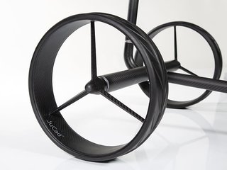 JuCad Carbon Travel Nero SV 2.0 electric trolley, black