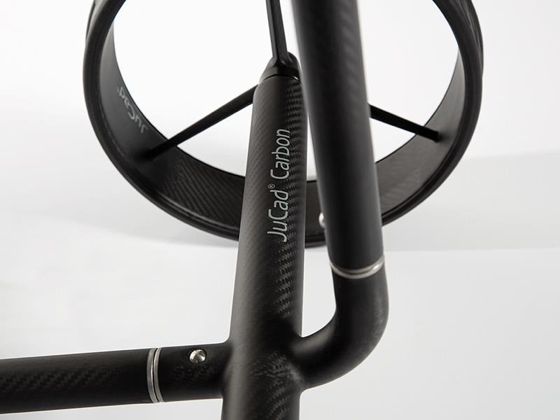 JuCad Carbon Travel Nero SV 2.0 electric trolley, black
