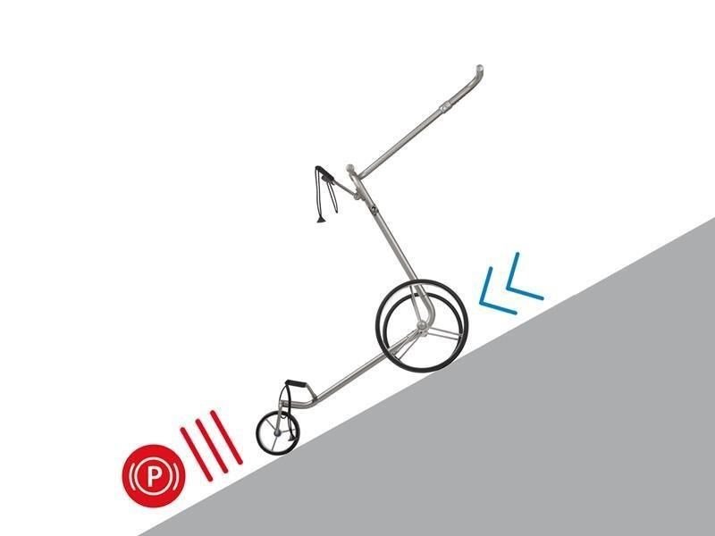 JuStar Silver 1.0 electric trolley, silver