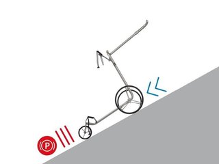 JuStar Silver 1.0 electric trolley, silver