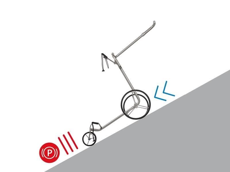 JuStar Silver 1.0 electric trolley, silver