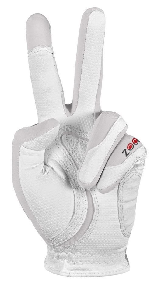 Zoom Zoom Weather mens golf glove, white
