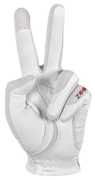 Zoom Zoom Weather ladies golf glove, white