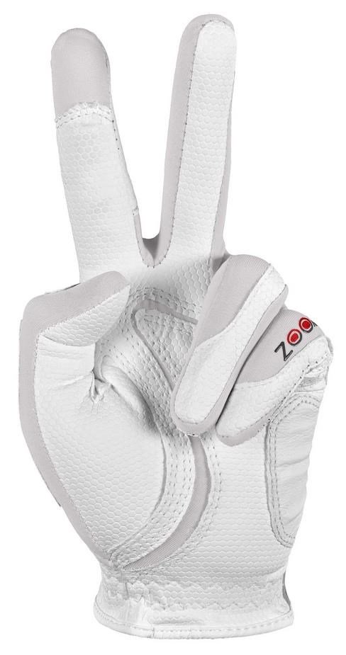 Zoom Zoom Weather ladies golf glove, white