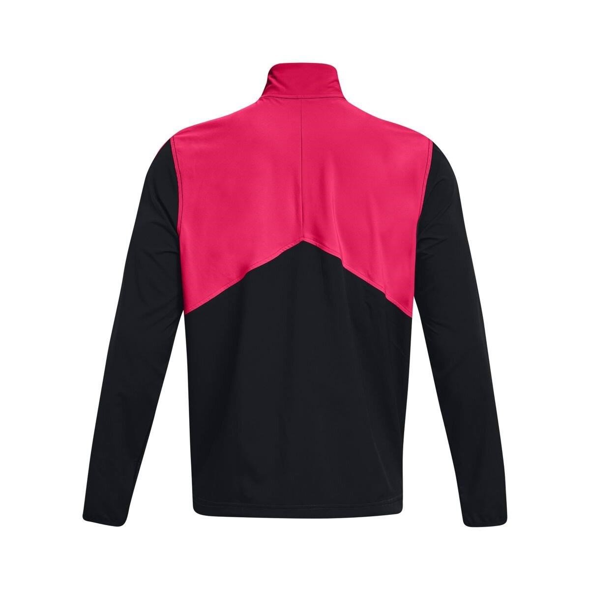 Under Armour Storm Windstrike 1/2 Zip men's jacket, black/jet gray
