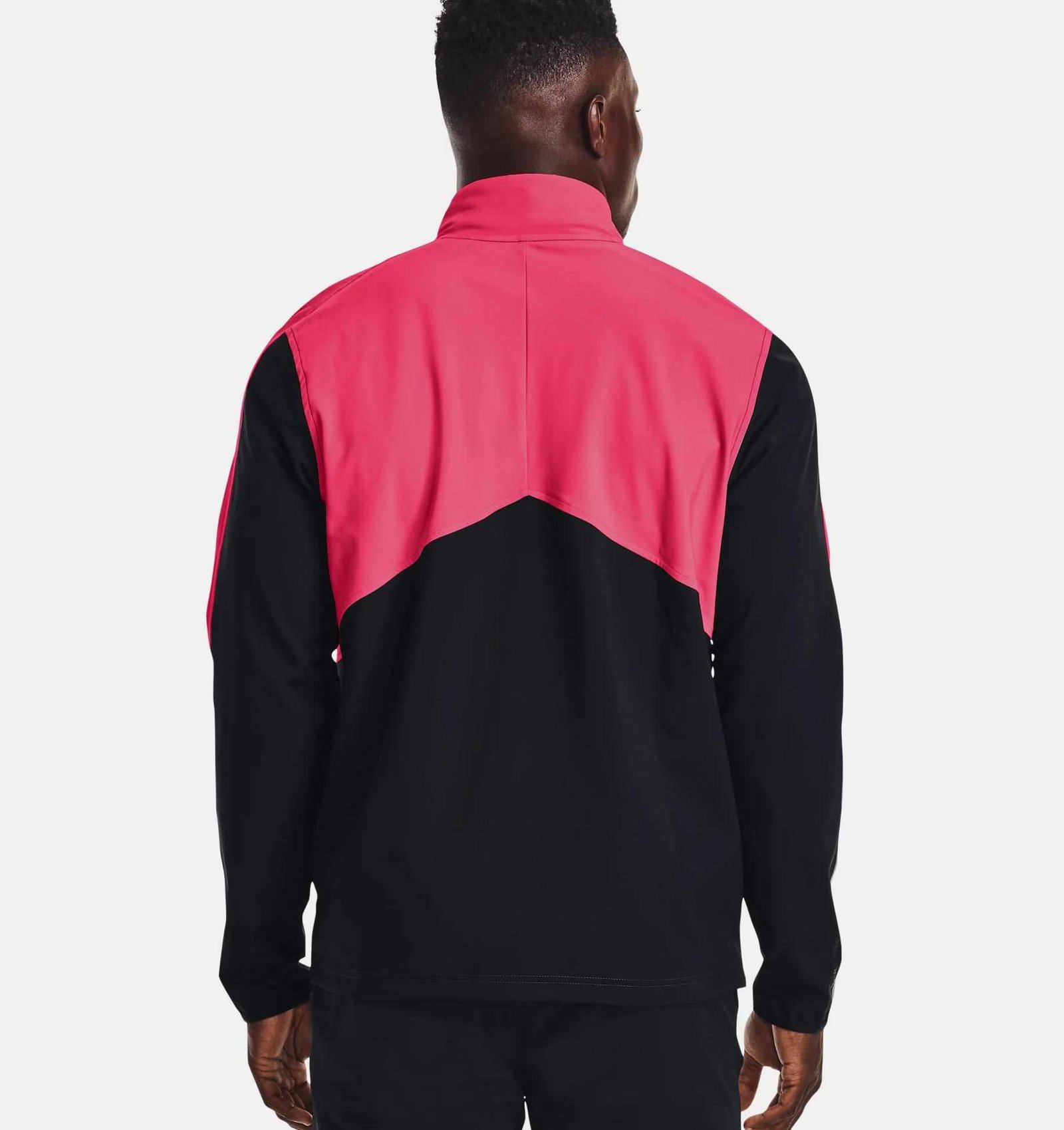 Under Armour Storm Windstrike 1/2 Zip men's jacket, black/jet gray