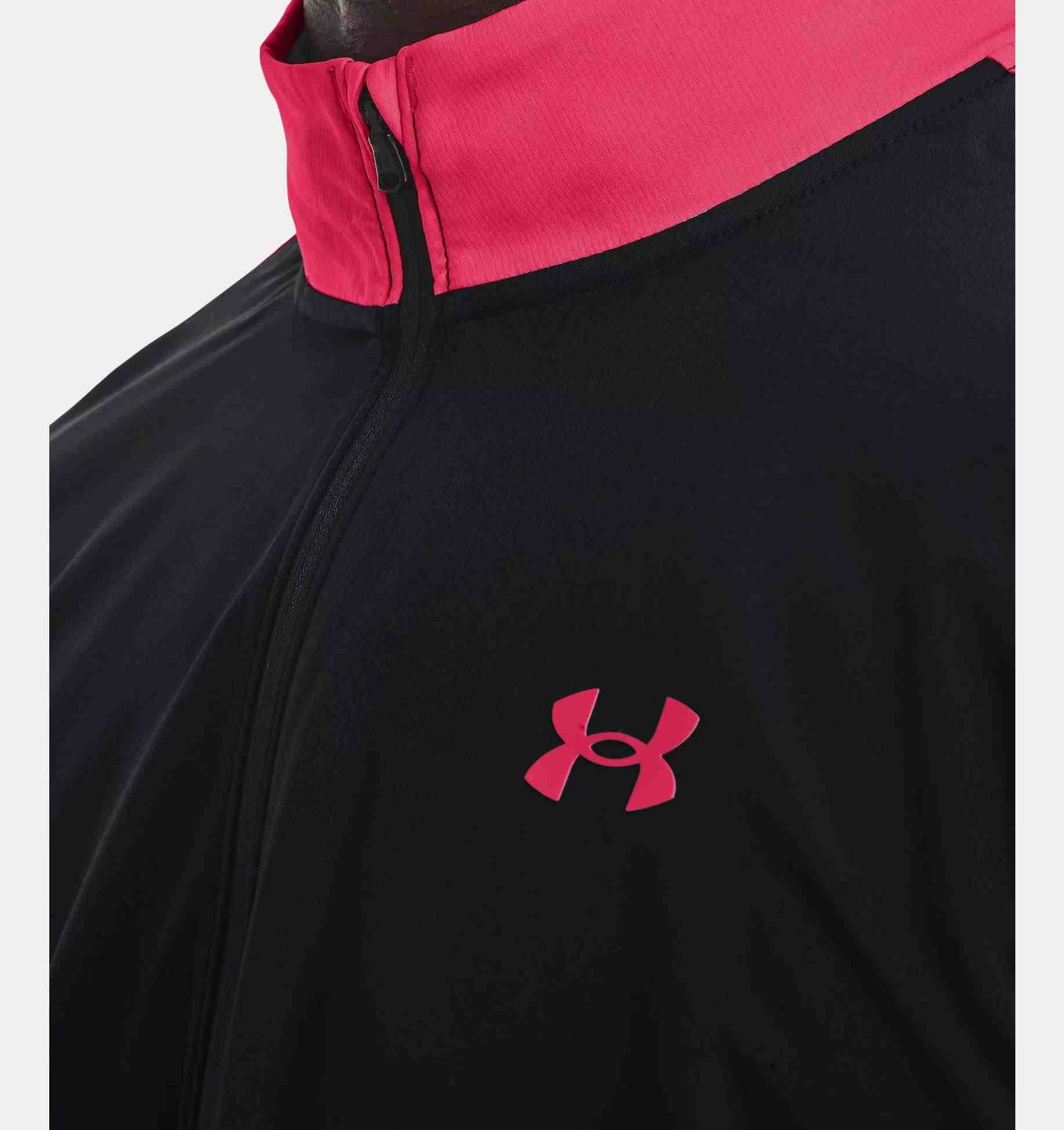 Under Armour Storm Windstrike 1/2 Zip men's jacket, black/jet gray