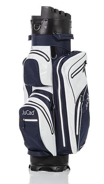 JuCad Manager Dry cart bag, white/blue