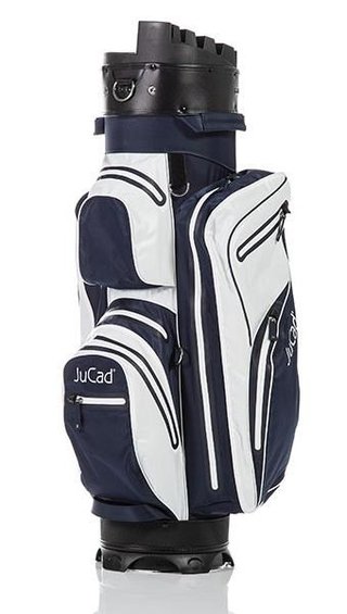 JuCad Manager Dry cart bag, white/blue