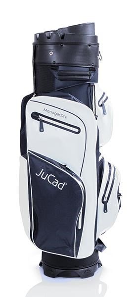 JuCad Manager Dry cart bag, white/blue