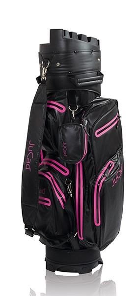 JuCad Manager Dry cart bag, black/pink