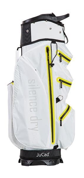 JuCad Silence Dry cart bag, white/yellow