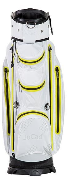 JuCad Silence Dry cart bag, white/yellow