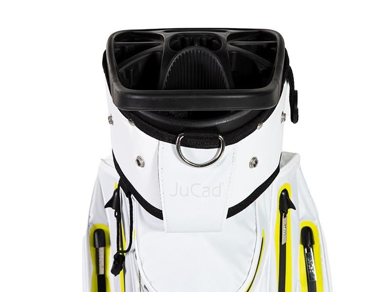 JuCad Silence Dry cart bag, white/yellow