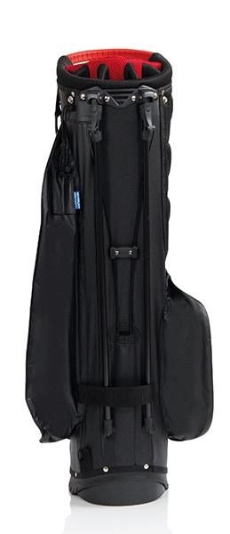 JuCad Waterproof 2in1 stand bag, black/white/red