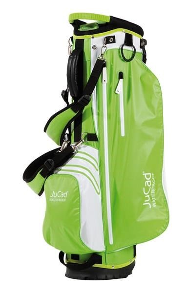 JuCad Waterproof 2in1 stand bag, green/white