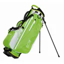 JuCad Waterproof 2in1 stand bag, green/white