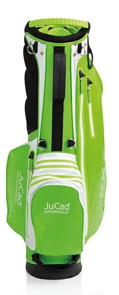 JuCad Waterproof 2in1 stand bag, green/white