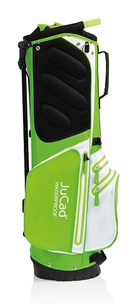 JuCad Waterproof 2in1 stand bag, green/white
