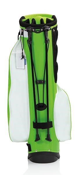 JuCad Waterproof 2in1 stand bag, green/white