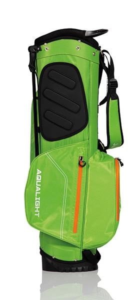 JuCad Aqualight Waterproof 2in1 stand bag, green/white