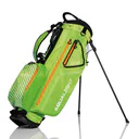 JuCad Aqualight Waterproof 2in1 stand bag, green/white