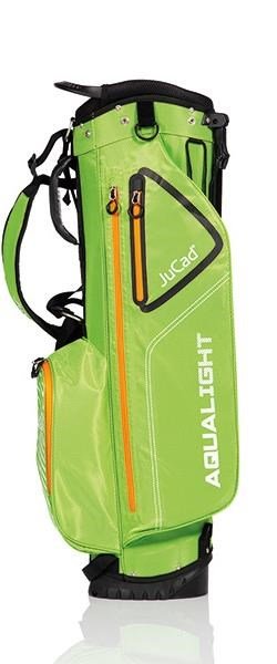 JuCad Aqualight Waterproof 2in1 stand bag, green/white