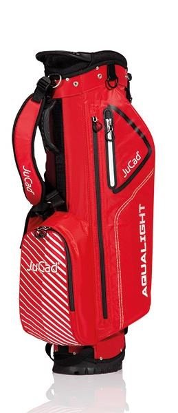 JuCad Aqualight Waterproof 2in1 stand bag, red/white