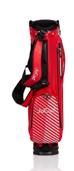 JuCad Aqualight Waterproof 2in1 stand bag, red/white