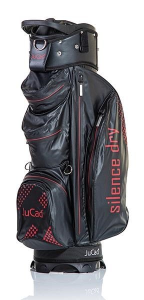 JuCad Silence Dry cart bag, black/red