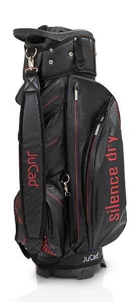 JuCad Silence Dry cart bag, black/red