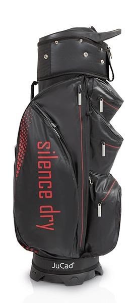 JuCad Silence Dry cart bag, black/red